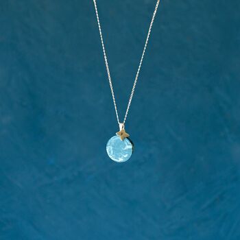 Neptune Planet Pendant Necklace, 2 of 5