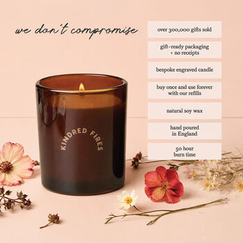 Personalised Engagement Gift For Couple Bespoke Map Candle Glow Through And Refillable, 2 of 12