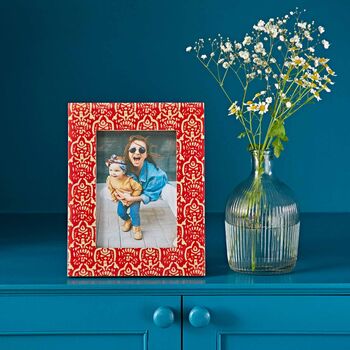 Vidya Red Photo Frame, 3 of 5