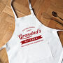Personalised Kitchen Apron Gifts For Grandad, thumbnail 2 of 6
