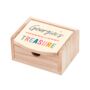 Personalised Kid’s Colourful Wooden Jewellery Box, thumbnail 2 of 3