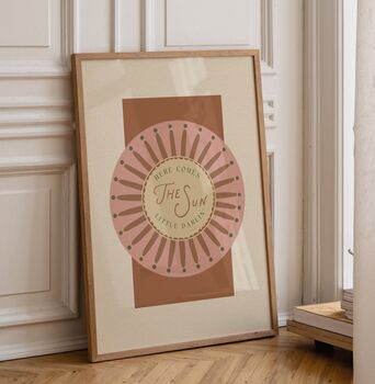 Here Comes The Sun Little Darlin' Print, 3 of 4