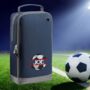 Personalised Embroidered Football Shoe Bag, thumbnail 4 of 9