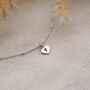 Heart Personalised Family Initials Charm Bracelet In Silver Or Gold, thumbnail 5 of 7