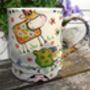 Tankard Mug In Crazy Farm Design, thumbnail 8 of 8
