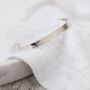 Personalised Sterling Silver Hammered Cuff Bracelet, thumbnail 4 of 7