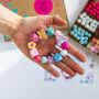Personalised Butterfly And Flower Wooden Bead Making Kit, thumbnail 5 of 9