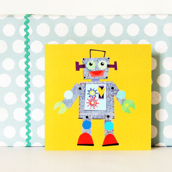 Robot Greetings Card, 5 of 5