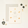 Gold Leaf Wedding Invitation, thumbnail 3 of 3