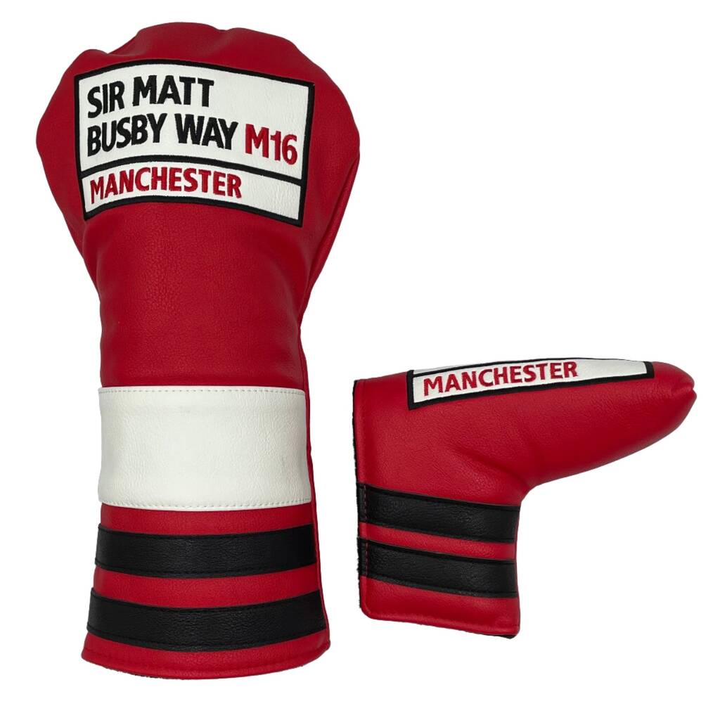 Man United Driver And Blade Headcover Bundle, 1 of 2