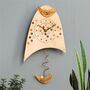 Personalsied Bird And Meadow Wall Clock, thumbnail 8 of 8