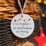 To Daughter On Her First Christmas As A Mummy Tree Decoration, thumbnail 1 of 3