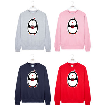 Personalised Kids Penguin Sweatshirt, 5 of 9