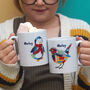 Patchwork Animals Christmas Mug With Hot Choc Kit, thumbnail 4 of 7