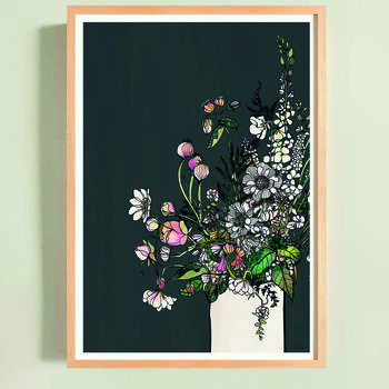 White Blooms Fine Art Print, 2 of 4