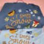 I Smell Snow Embroidered Sweatshirt, thumbnail 1 of 5
