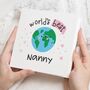 World's Best Nanny Mother's Day Card, thumbnail 1 of 7