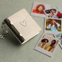 Engraved Symbol Silver Plated Family Album Locket, thumbnail 1 of 12