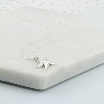 Sterling Silver 925 Starfish Necklace, 5 of 9