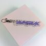 Huntr/X Kpop Demon Hunters Keyring Acrylic, Kpop Anime, thumbnail 4 of 5