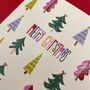 'Merry Christmas' Tree Card, thumbnail 2 of 2