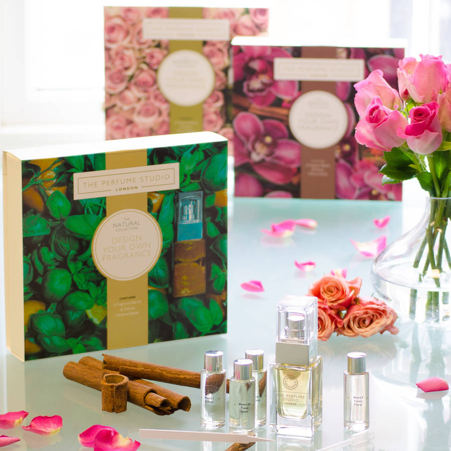 design your own fragrance the natural collection by the perfume studio