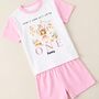 Childrens Princess Birthday Pyjamas, thumbnail 1 of 3