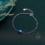 Sterling Silver Bead Bracelet, thumbnail 5 of 12