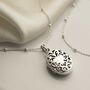Sterling Silver Vintage Oval Locket Necklace, thumbnail 1 of 9