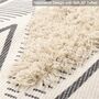 Geometric Tufted Cotton Throw Rug With Tassel, thumbnail 4 of 7