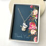 Fluttering Butterfly Necklace, thumbnail 9 of 11