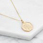 Gold / Silver St Christopher Medallion Pendant Necklace, thumbnail 2 of 9