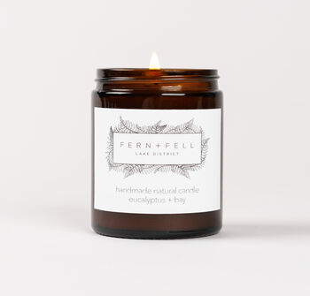 Fresh And Woody Eucalyptus + Bay Candle, 3 of 3