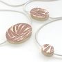 Tiniest Oval Reversible Necklace, thumbnail 5 of 9