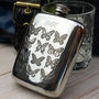 Personalised Ladies Butterfly Cushion Hip Flask, thumbnail 1 of 8
