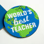 'World's Best Teacher' Mouse Mat, thumbnail 4 of 6