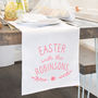 'Easter With The…' Personalised Table Runner, thumbnail 1 of 6
