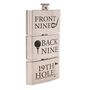 Golfers Triple Hip Flask, thumbnail 2 of 6