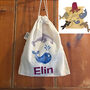 Four Sets Of Finger Puppets Woodland, Seaside Or Farm To Choose From In A Personalised Bag, thumbnail 1 of 7
