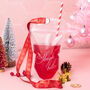 Festive Af Christmas Drinks Pouch With Lanyard, thumbnail 5 of 6