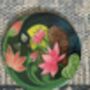 Set Of Four Coasters, Handpainted Peacocks, thumbnail 5 of 11