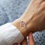 Infinity Heart Charm Sterling Silver Bracelet, thumbnail 1 of 9