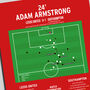 Adam Armstrong Goal – Leeds United Vs Southampton – Championship Play–Off Final 2024 Print, thumbnail 4 of 4