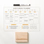 Personalised Weekly Planner Acrylic Sign, thumbnail 1 of 11