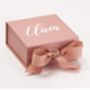 Small Personalised Gift Box, Empty Gift Box, Birthday, thumbnail 2 of 5