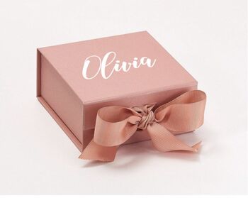 Small Personalised Gift Box, Empty Gift Box, Birthday, 2 of 5