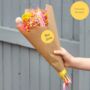Personalised Thank You Teacher Dried Flower Posy, thumbnail 5 of 8