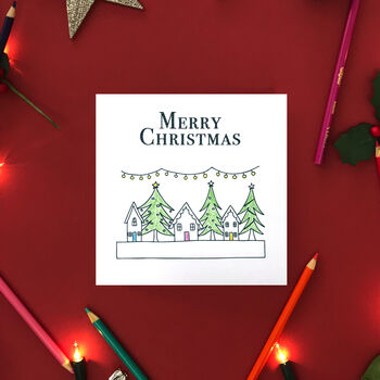Colour In Christmas Cards, 6 of 10