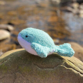 Colourful Whales Knitting Pattern, 2 of 2