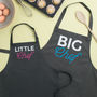 Big Chef Little Chef Matching Family Aprons, thumbnail 1 of 5